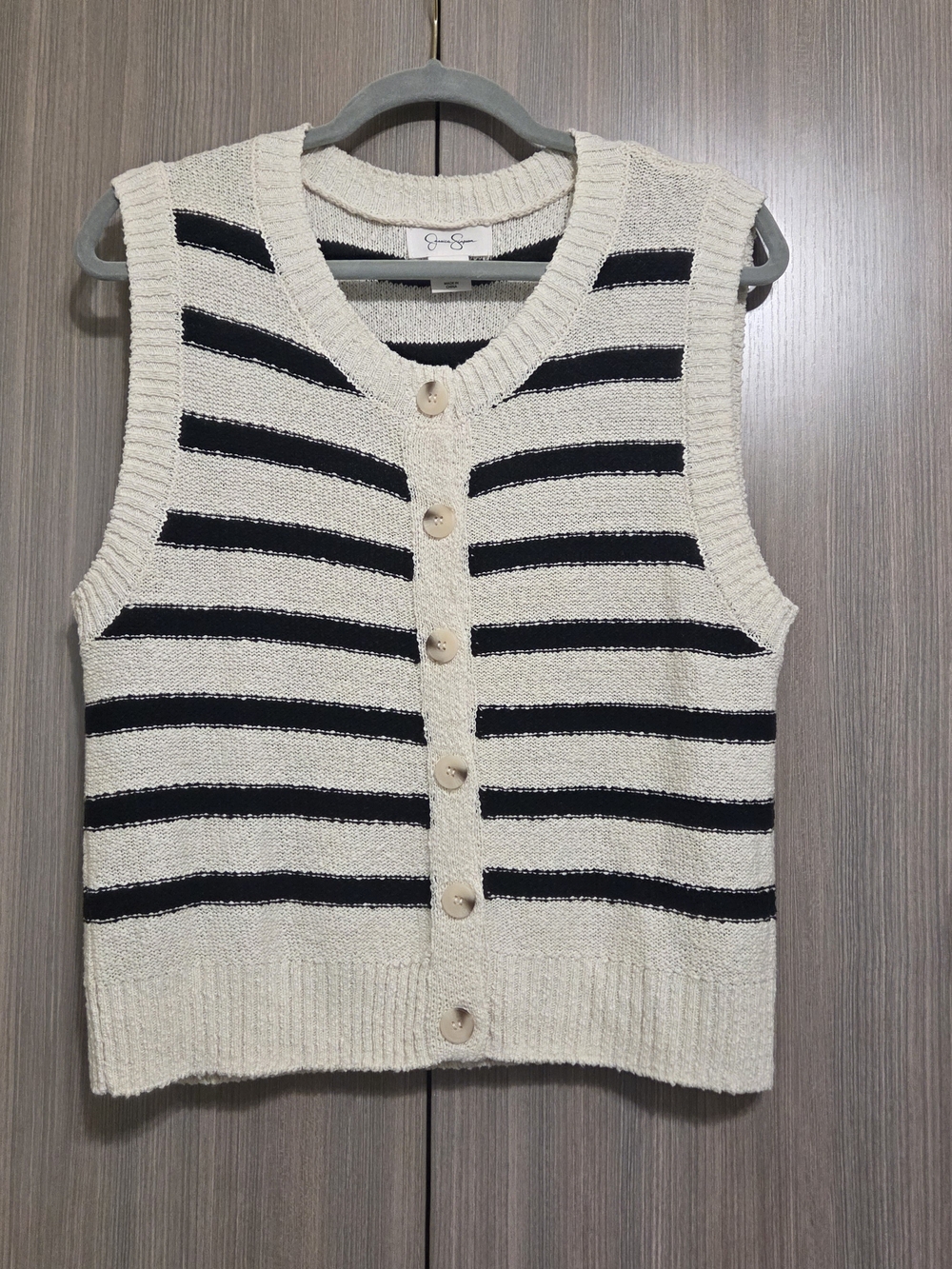 Jessica Simpson Button Sweater Vest